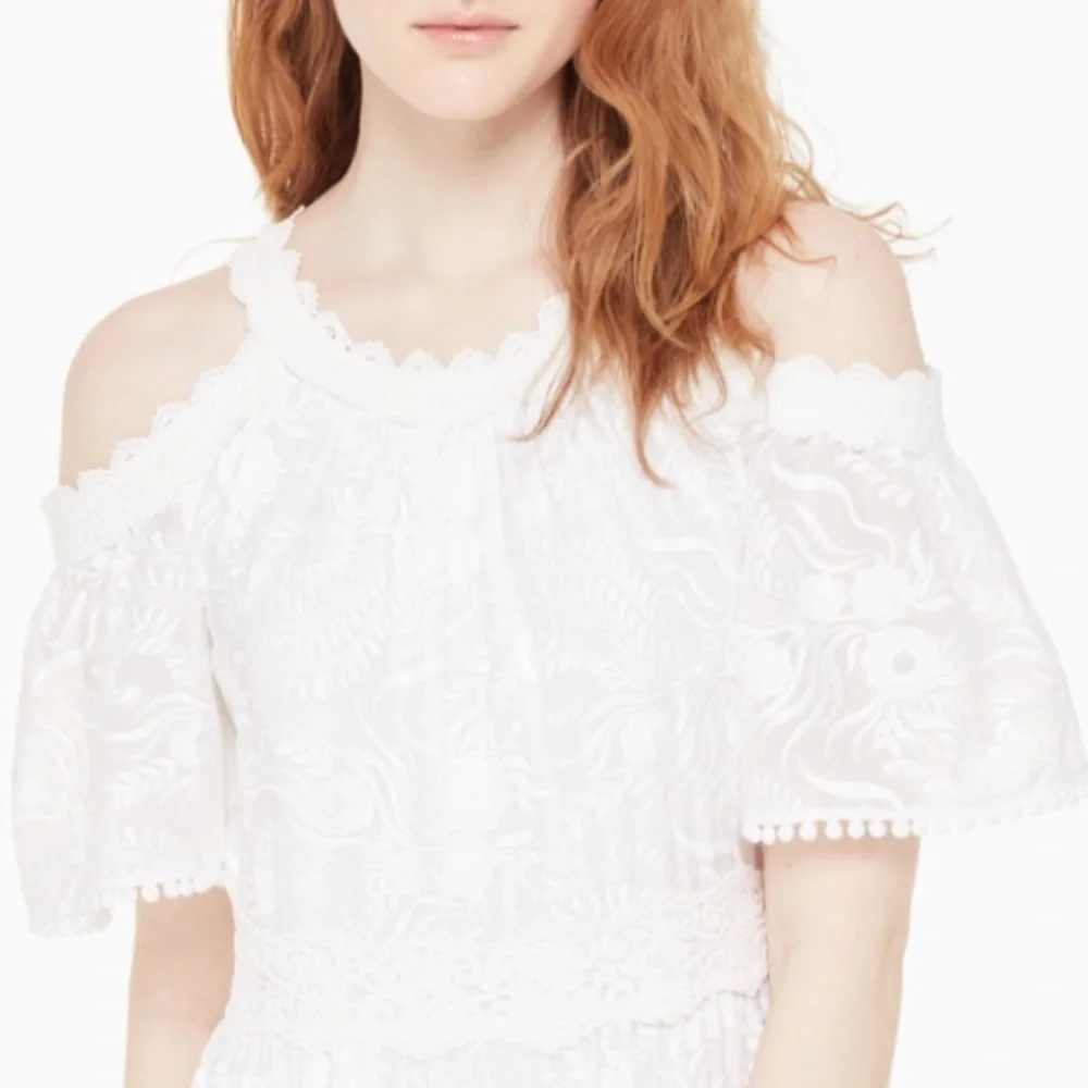 NWT Kate Spade Emmeline Embroidered Midi Dress 2